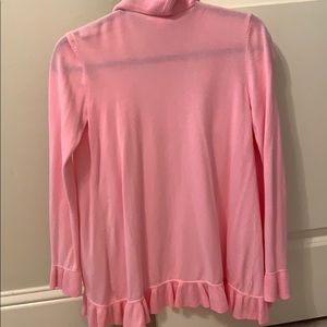 Lilly Pulitzer Sweaters - Lilly Pulitzer Pink Ruffle Sweater! Lilly Pulitzer Sweaters - Lilly Pulitzer Pink Ruffle Sweater!